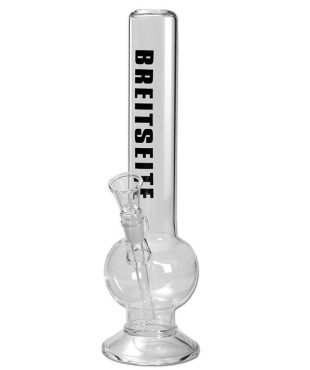 Breitseite Glasbong 40cm