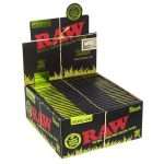 RAW Organic Hemp Black King Size Slim Extra Fine Box
