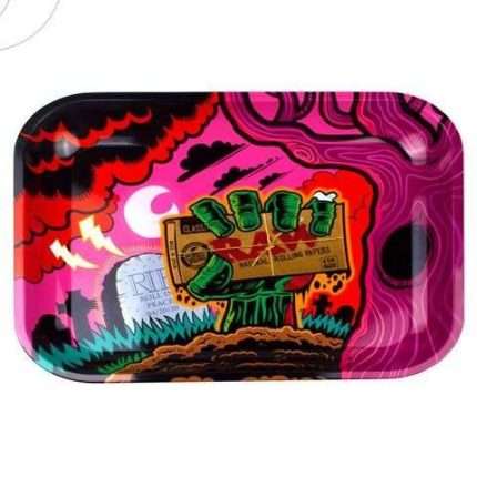 Rolling Tray RAW Zombie 340 x 275mm