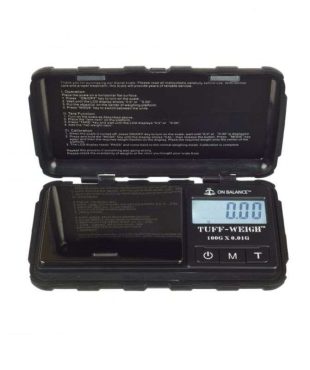 On Balance Tuff-Weigh 100x0.01g Schwarz