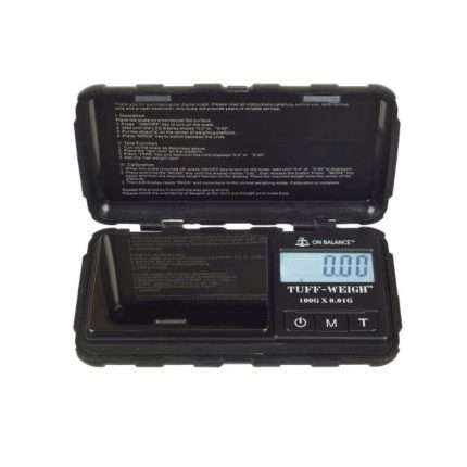 On Balance Tuff-Weigh 100x0.01g Schwarz