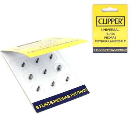 Clipper Feuersteine 9Stk.