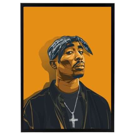 Wandbild 2 Pac