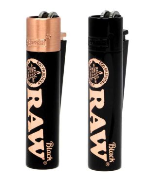 Clipper Raw Rose Black Gold