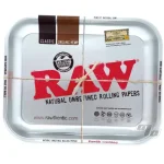 RAW Metal Rolling Tray Silber