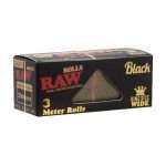 RAW Black Classic Rolls King Size 3m