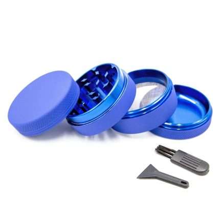 Silicon coated Grinder Blue