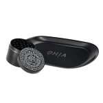 OHIA Alu Grinder Schwarz Maya Edition 4tlg. mit Rolling Tray