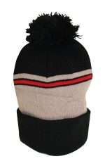 Rolling Paper Knit Beanie schwarz / braun