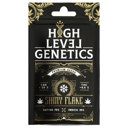 High Level Genetics Seeds Shiny Flake 3pcs