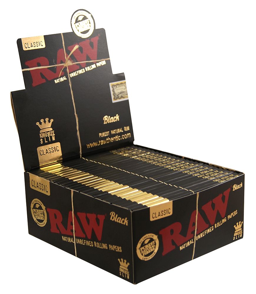 RAW Black King Size Slim
