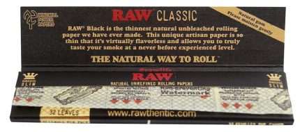 RAW Black King Size Slim