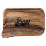 RAW Rolling Tray M Wooden with Pour-out 175 x 275mm
