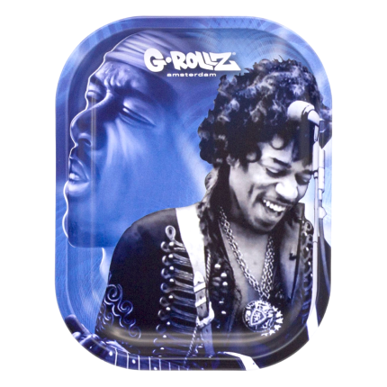 G-Rollz Rolling Tray Radio Days Blue Spark 140 x 180mm