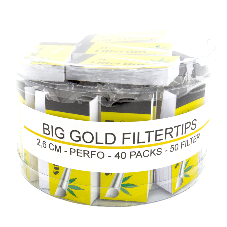 Big Gold Filtertips Box