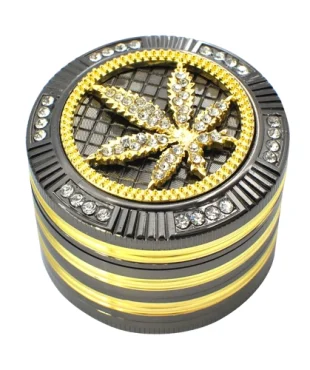 Metall Grinder Golden Leaf