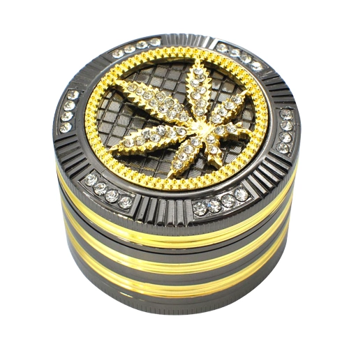 Metall Grinder Golden Leaf