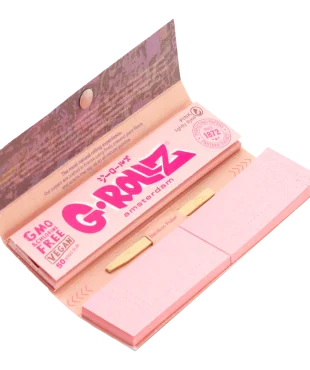 G-Rollz Banksy Thug Life Pink KS Papers + Tips