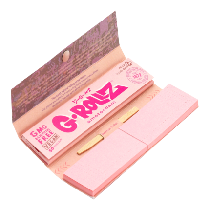G-Rollz Banksy Thug Life Pink KS Papers + Tips
