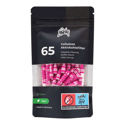 Kailar Aktivkohlefilter 5.9mm Pink 65stk.