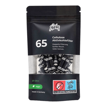Kailar Aktivkohlefilter 5.9mm Schwarz 65stk.