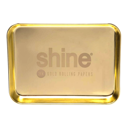 Gold Rolling Tray Shine