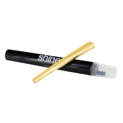 shine-paper-24k-gerollter-kegel-aus-gold