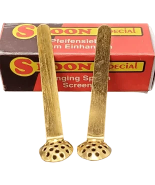 Hanging Spoon 12mm messing 4 Stk