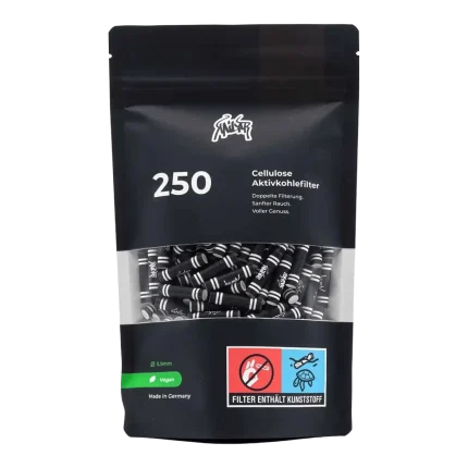 Kailar Aktivkohlefilter 5.9mm Black 250stk