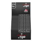 GIZEH Black King Size Slim + Tips
