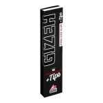 GIZEH Black King Size Slim + Tips