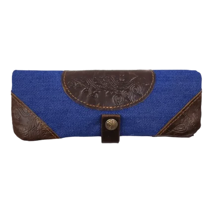 Kavatza - Drehtasche 'Indigo Jeans' (Blue brown) MPJ37