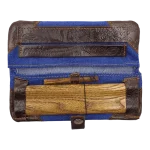 Kavatza - Drehtasche 'Indigo Jeans' (Blue brown) MPJ37