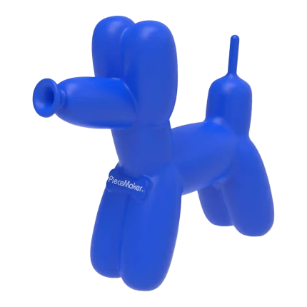 PieceMaker K9 Silikonbong Blau