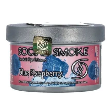 Social Smoke Blue Raspberry 100g