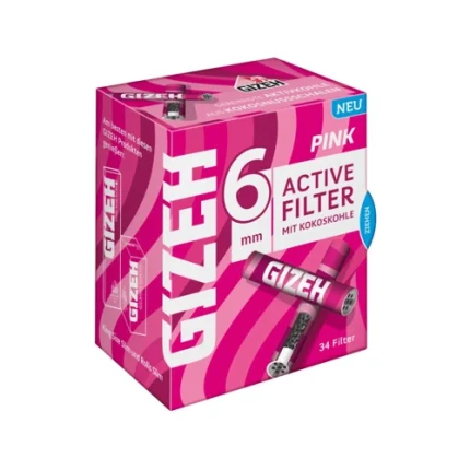 GIZEH Pink Active Filter 6mm