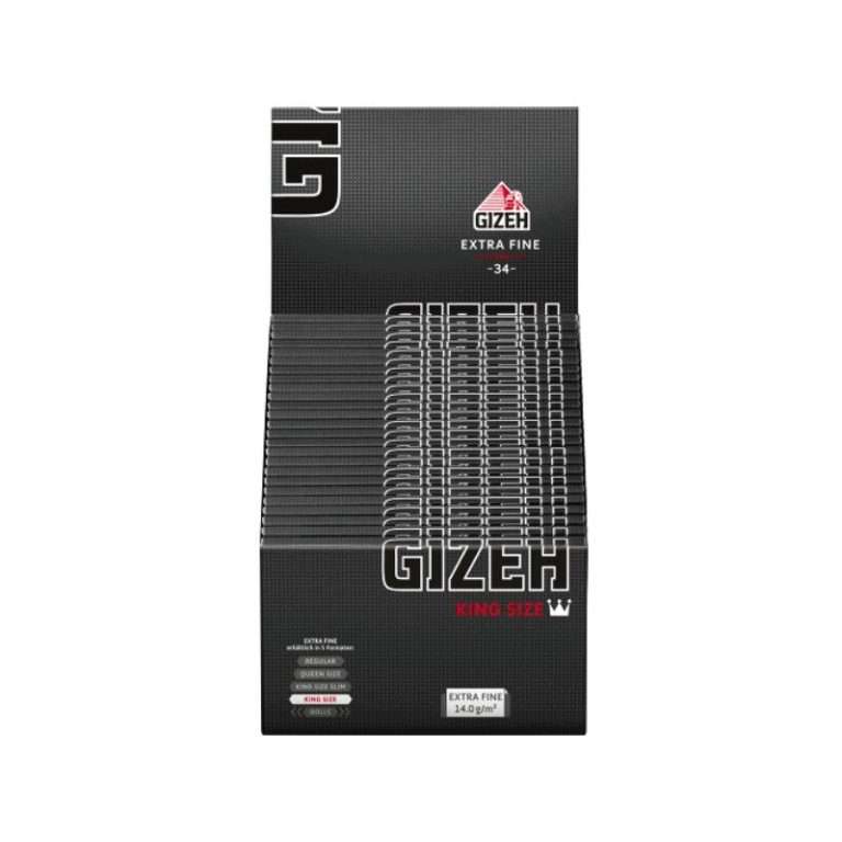 GIZEH Black King Size