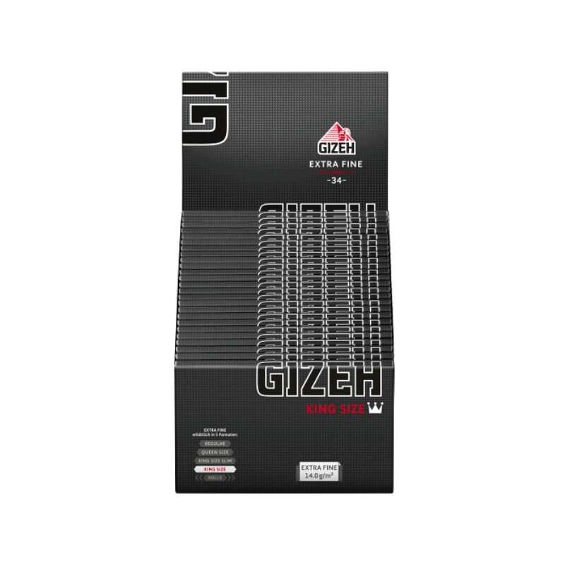GIZEH Black King Size