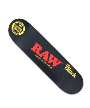 Raw Street Skateboard Camo & Black 8.5''