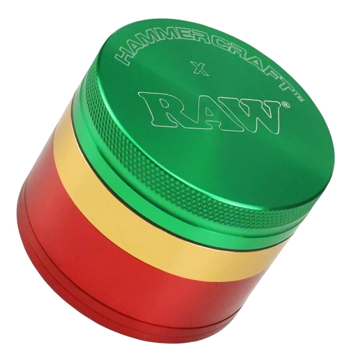 HAMMERCRAFT X RAW Aluminium Grinder Rasta