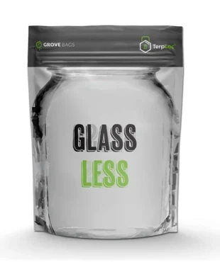 Grove Bags-TerpLoc Glass Less 15g Zip-Beutel