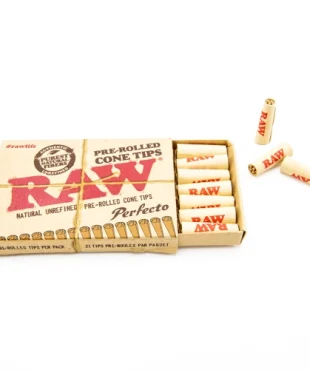 RAW pre-rolled cone Tips Perfecto