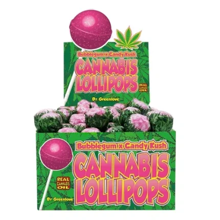 Cannabis Lollipops Bubblegum x Candy Kush