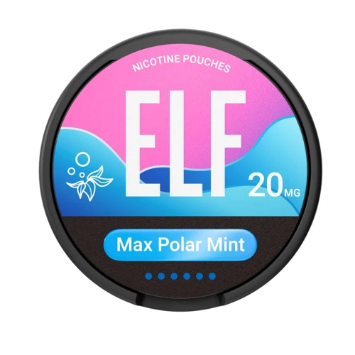 ELF Nicotine Pouches Max Polar Mint