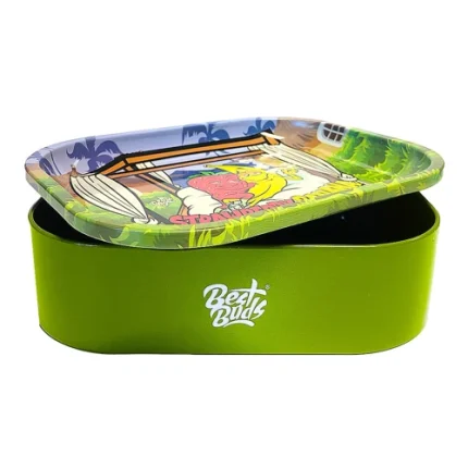 Best Buds Box Rolling Tray Strawberry Banana