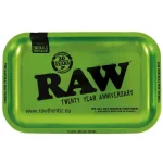 RAW Rolling Tray Emerald Green