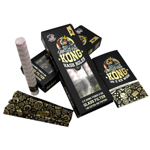 Monkey King Kong Hash Holes Cones mit Glasfilter