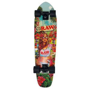 Raw Cruser Skateboard Brazil Girl