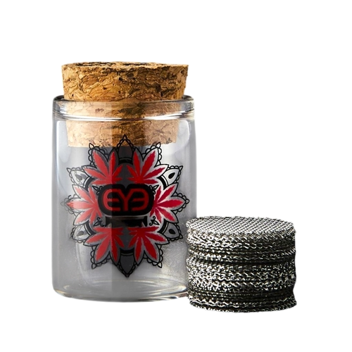 Red Eye Amazed Replacement Screen Jar with 25 screens
