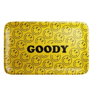 Goody Glass – Yellow Pattern Face Rolling Tray M